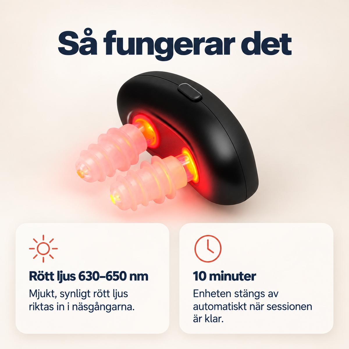 Nattlugn™ – Rött ljus för näsan