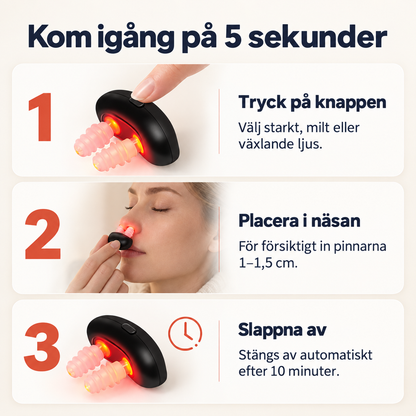 Nattlugn™ – Rött ljus för näsan